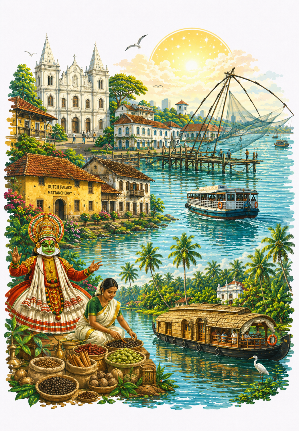 Heritage exploration activities — Kochi corporate offsite