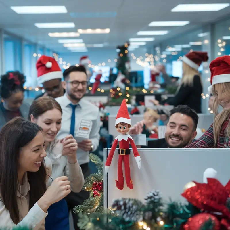 Festive celebration visual