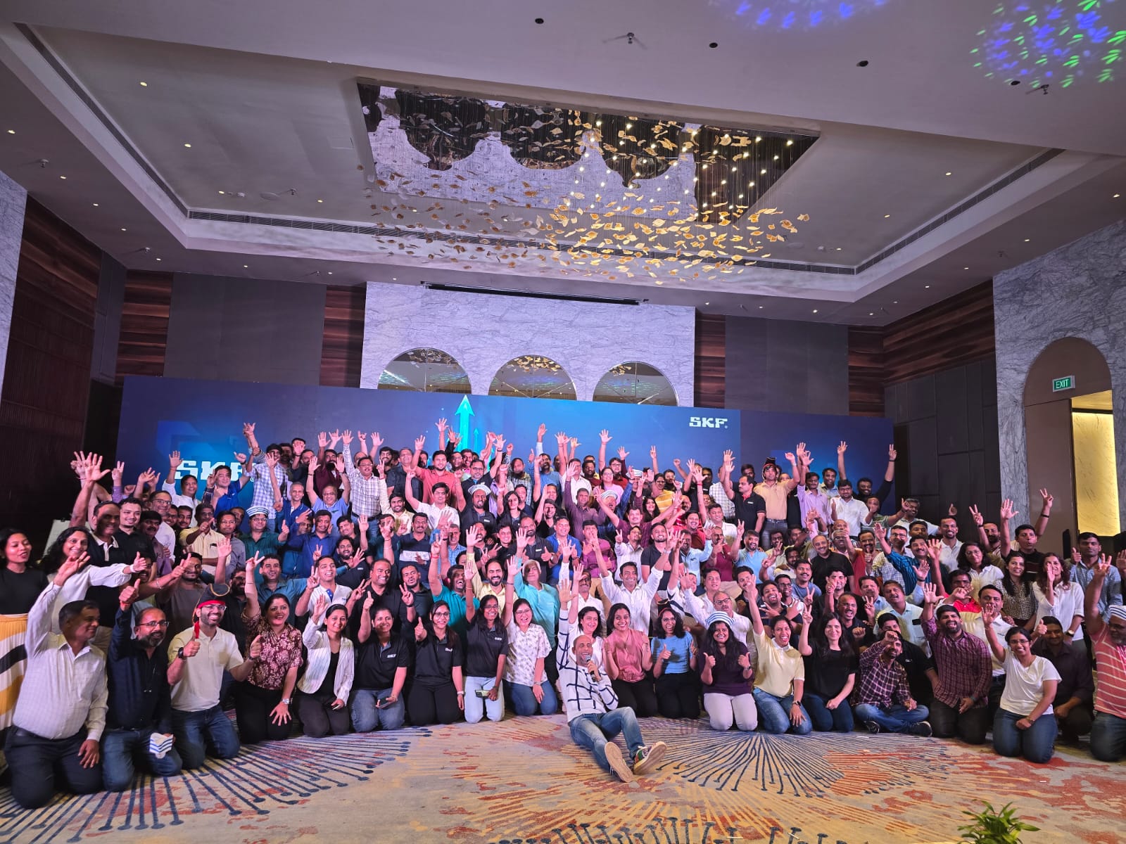 Showmaker team together at a premium corporate event