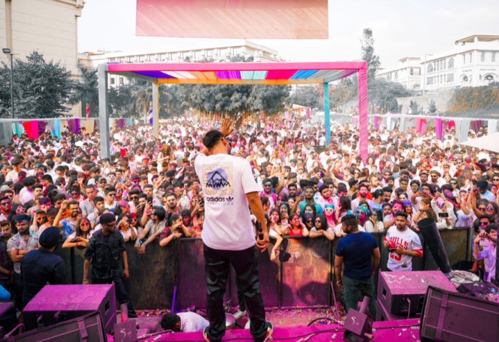 Grand Holi Event Stage