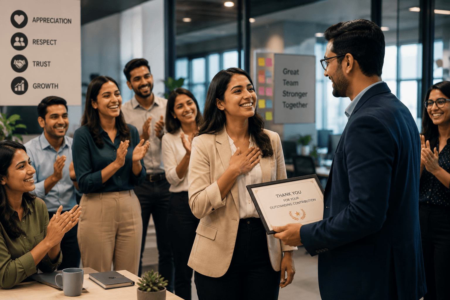 Personalized rewards and recognition corporate gifts