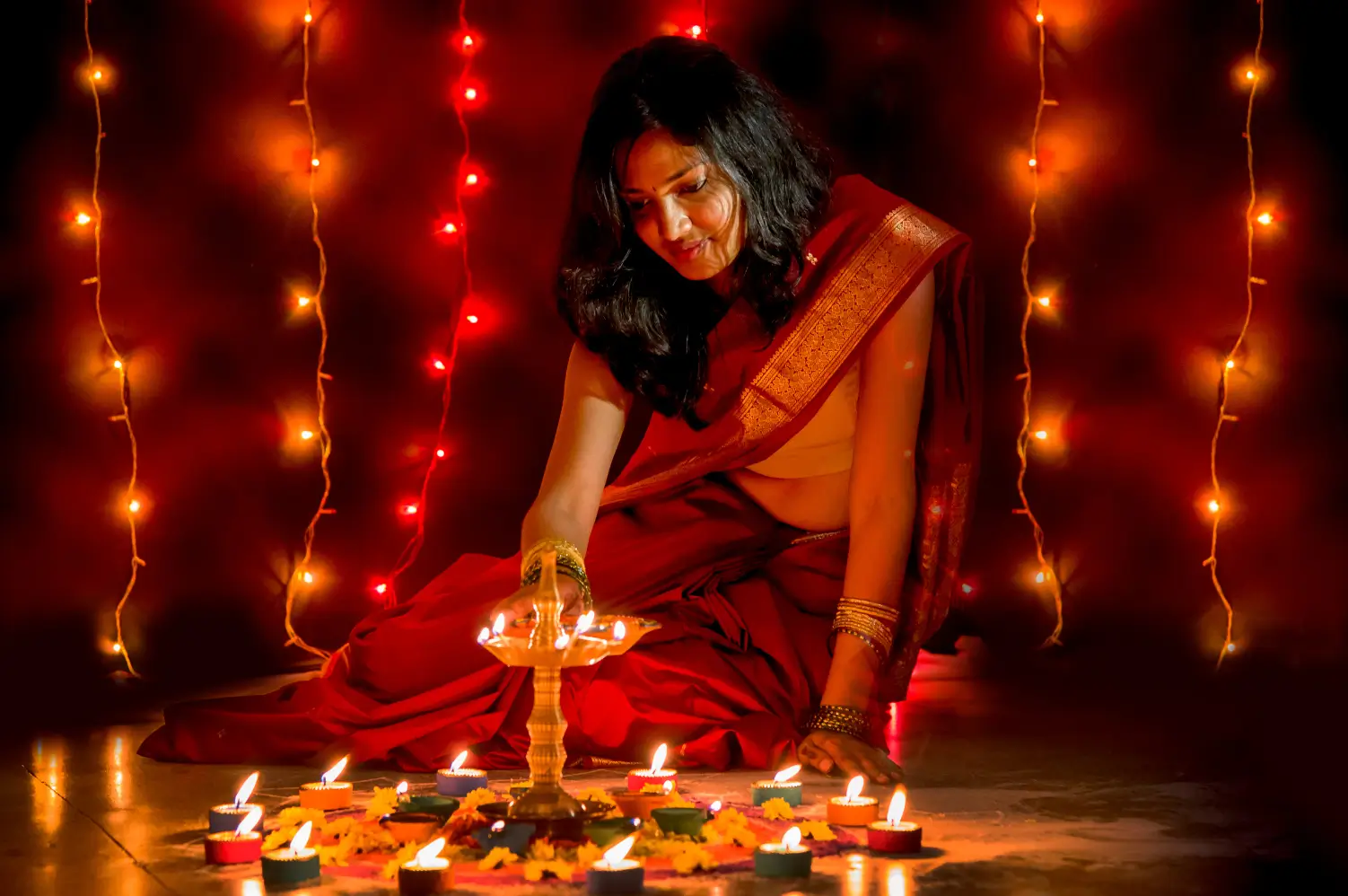Corporate festive celebration and workplace engagement experience