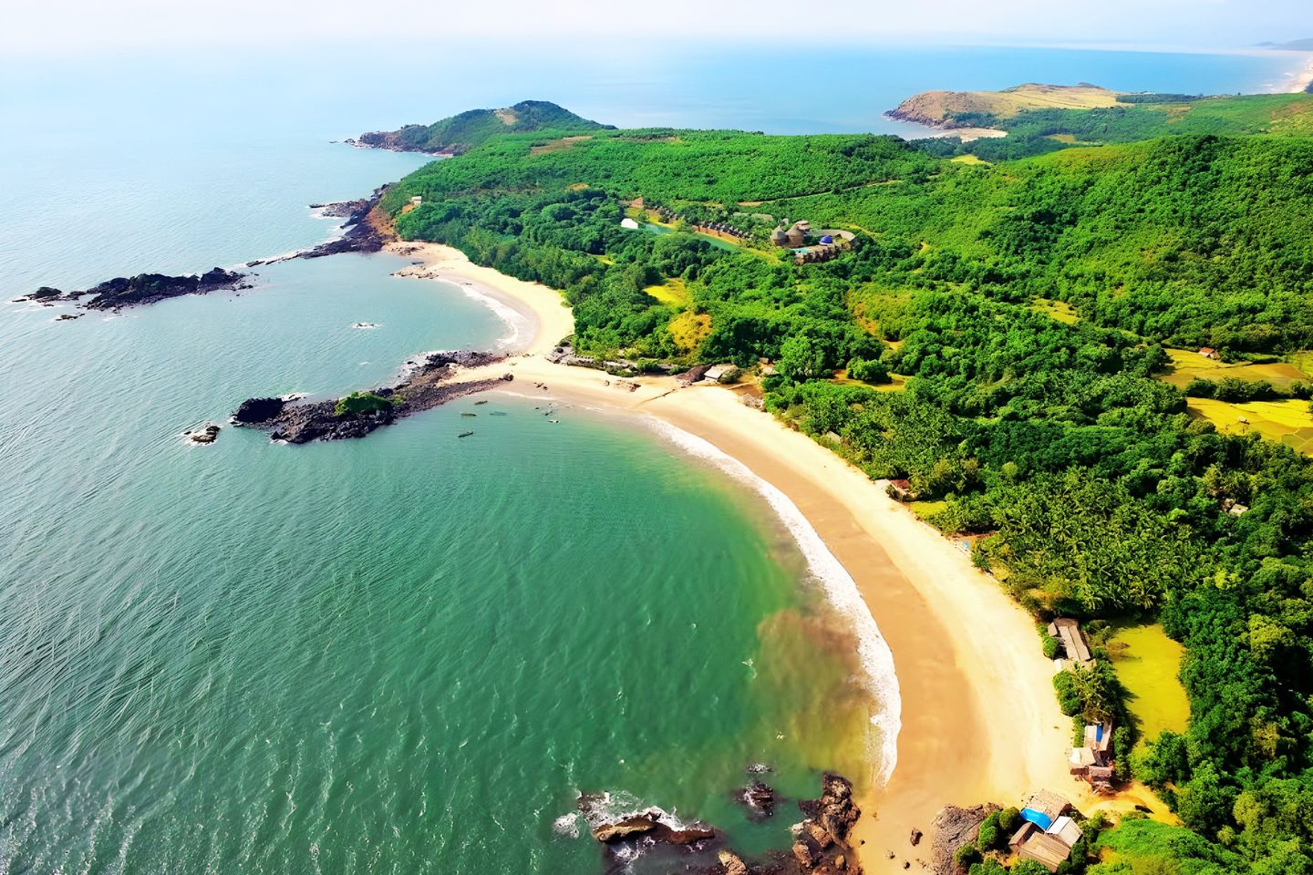 Half Moon Beach cove near Gokarna — quiet coastal setting for small-team exploration