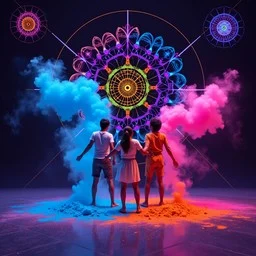 Neon Glow Holi