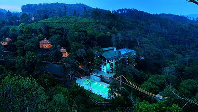 Evening networking at the resort — Wayanad corporate offsite