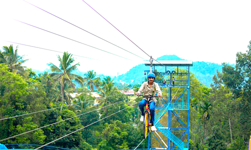 Outdoor adventure team challenges — high-energy corporate bonding programmes in nature settings